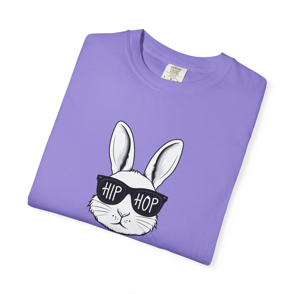 Hip Hop Bunny T-Shirt — Cute Rabbit with Sunglasses Graphic Tee