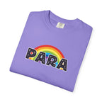 PARA Rainbow Graphic T-Shirt – Colorful Pride-Inspired Lettering