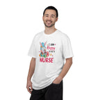 Nurse Bunny T-Shirt — "I Am Hoppy to Be a Nurse" Cute Easter Tee