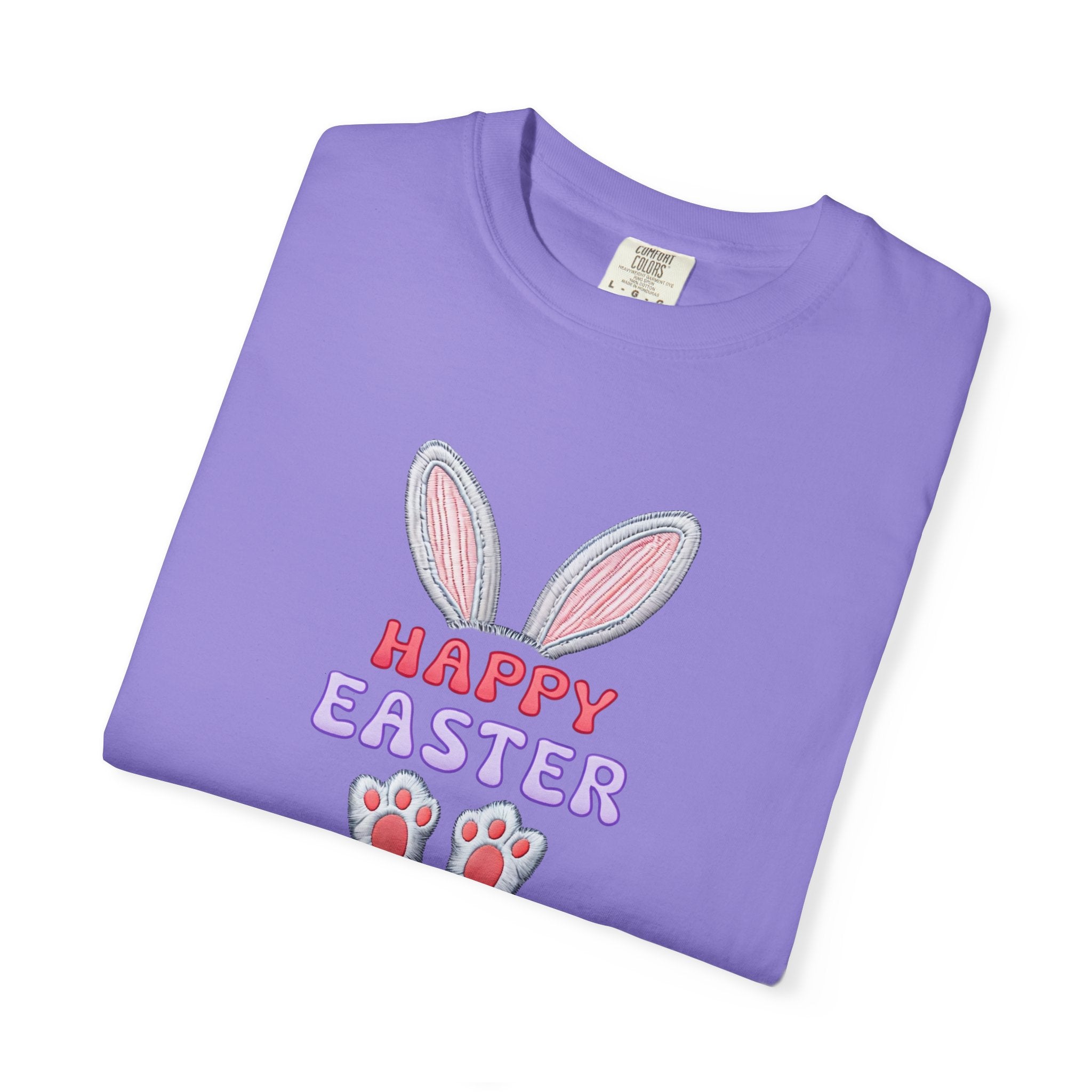 Happy Easter Bunny Ears T-Shirt — Cute Pastel Holiday Tee