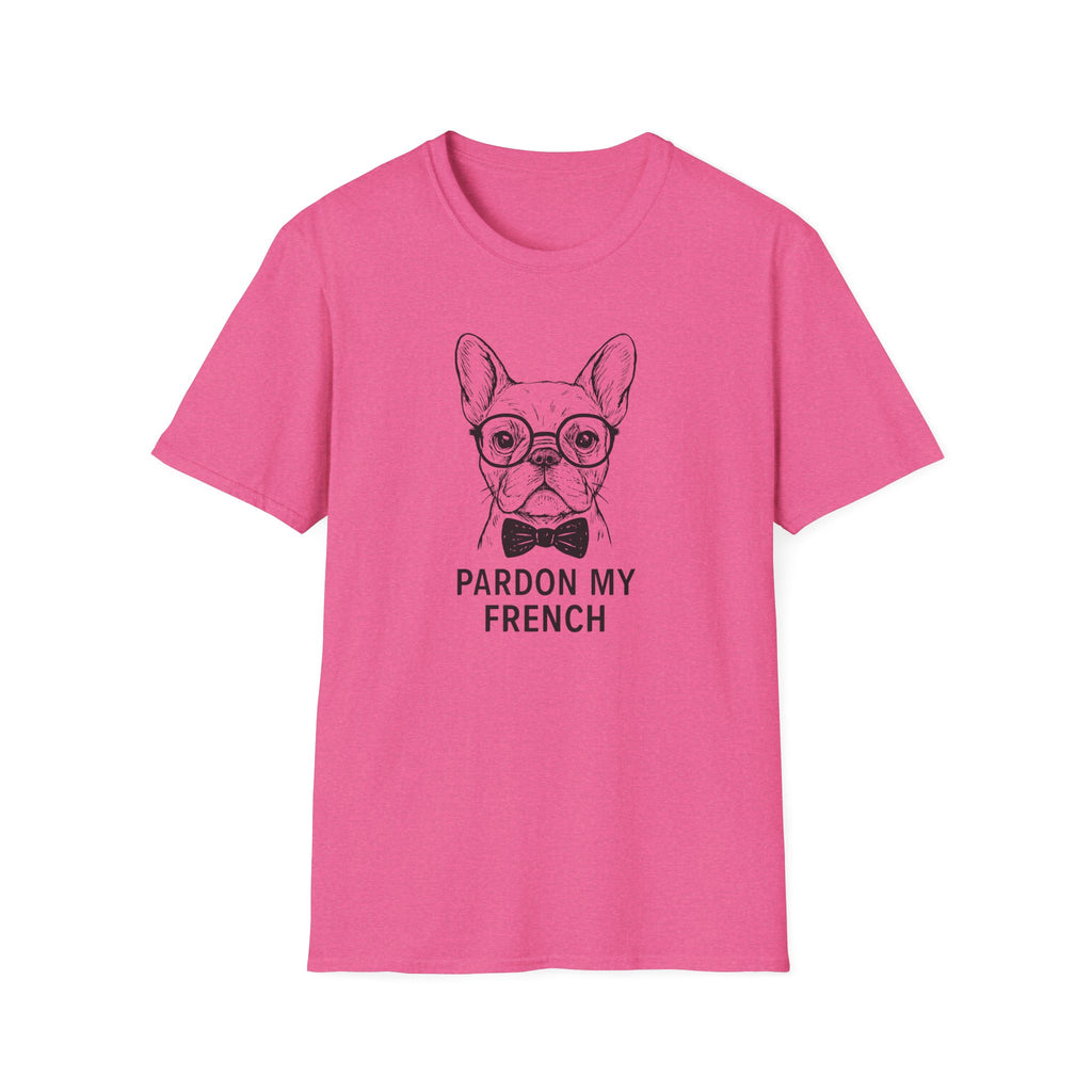 French Bulldog Graphic T-Shirt — "Pardon My French" Cute Dog Tee