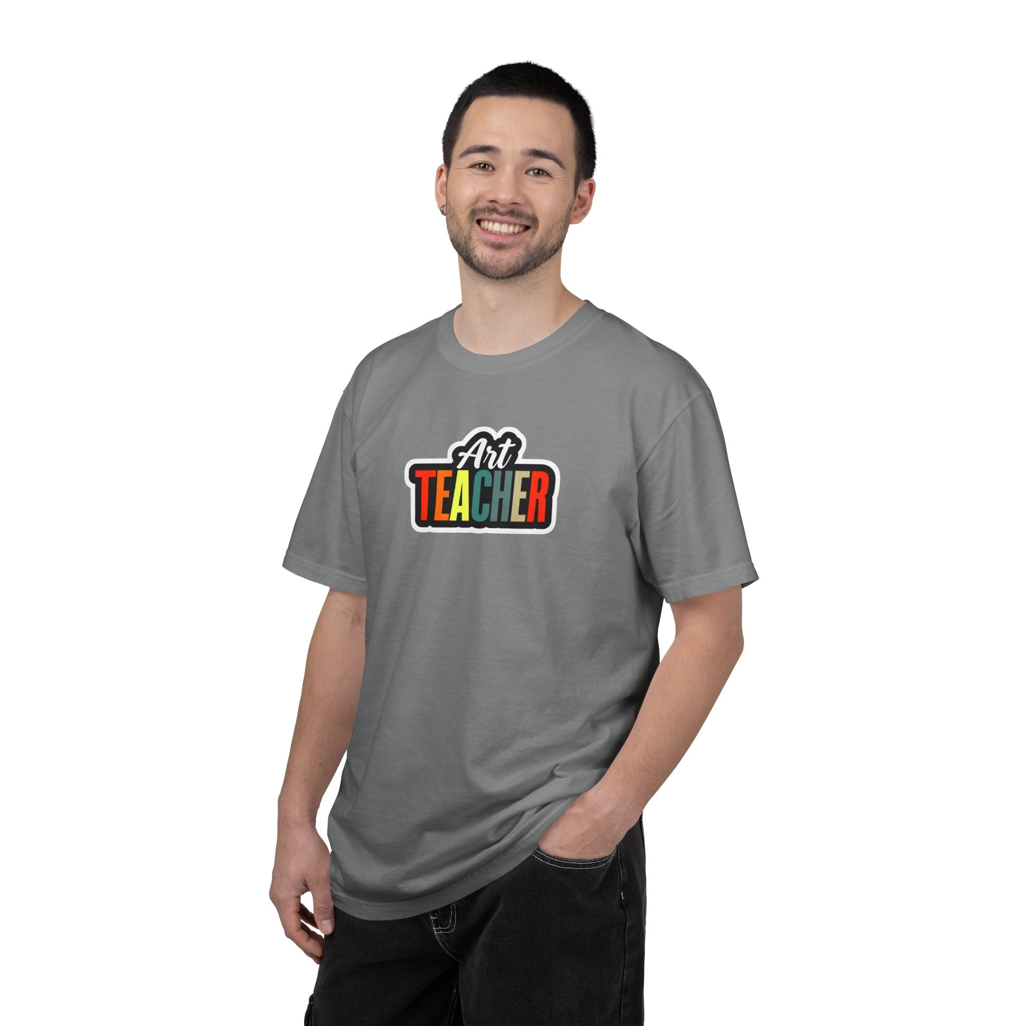 Art Teacher T‑Shirt — "Art is My Voice" Colorful Teacher Shirt