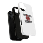 Oklahoma Sooners Tough Magnetic Phone Case — Durable Magnetic Snap-On College iPhone Cover