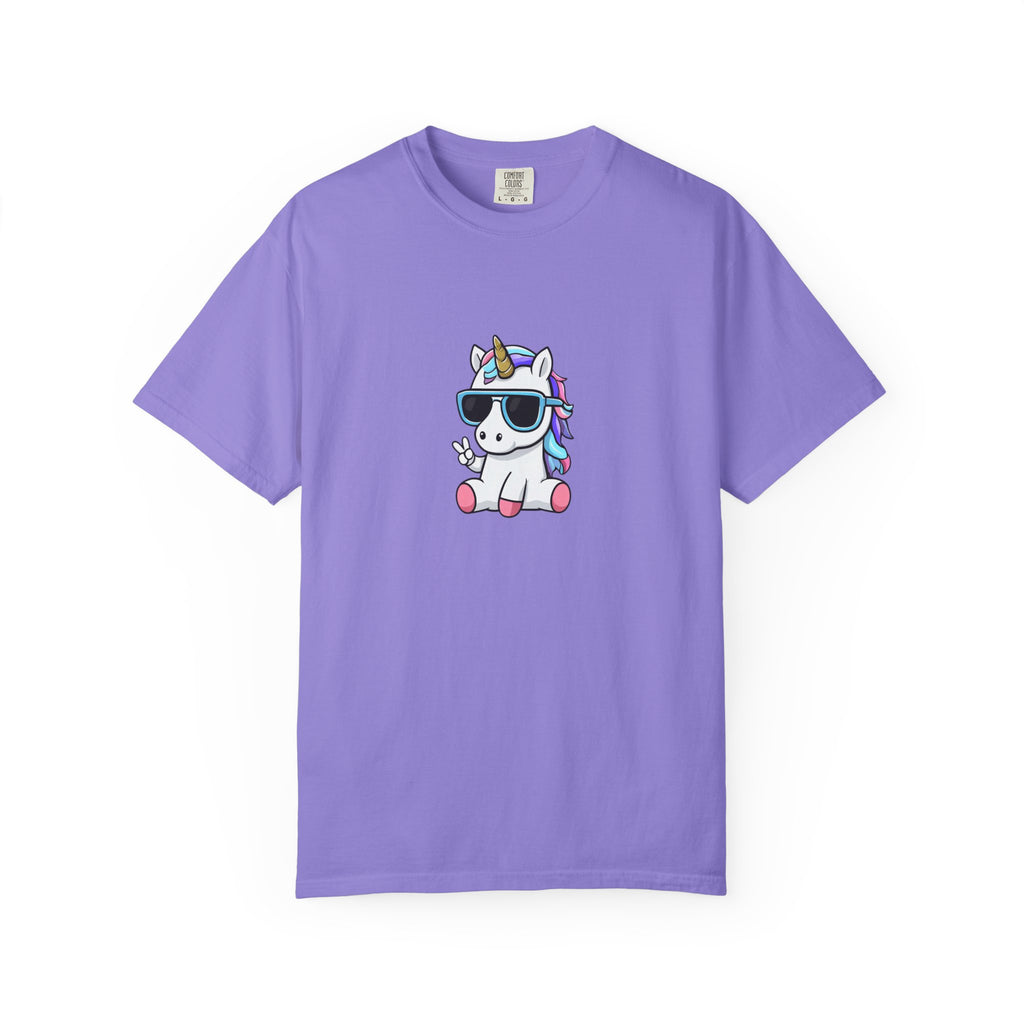 Unicorn Chill T-Shirt — Cute Sunglasses Unicorn Graphic Tee