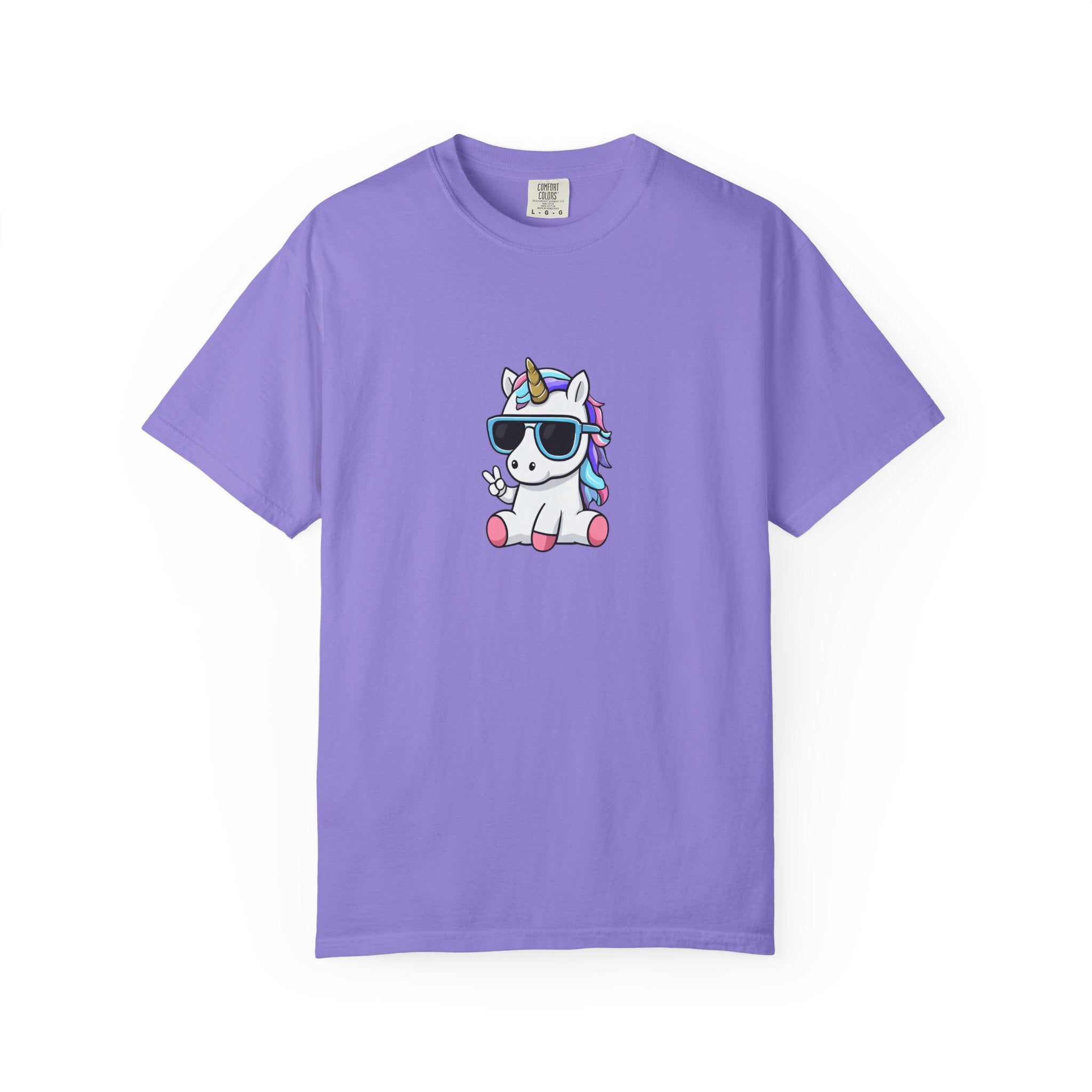 Unicorn Chill T-Shirt — Cute Sunglasses Unicorn Graphic Tee
