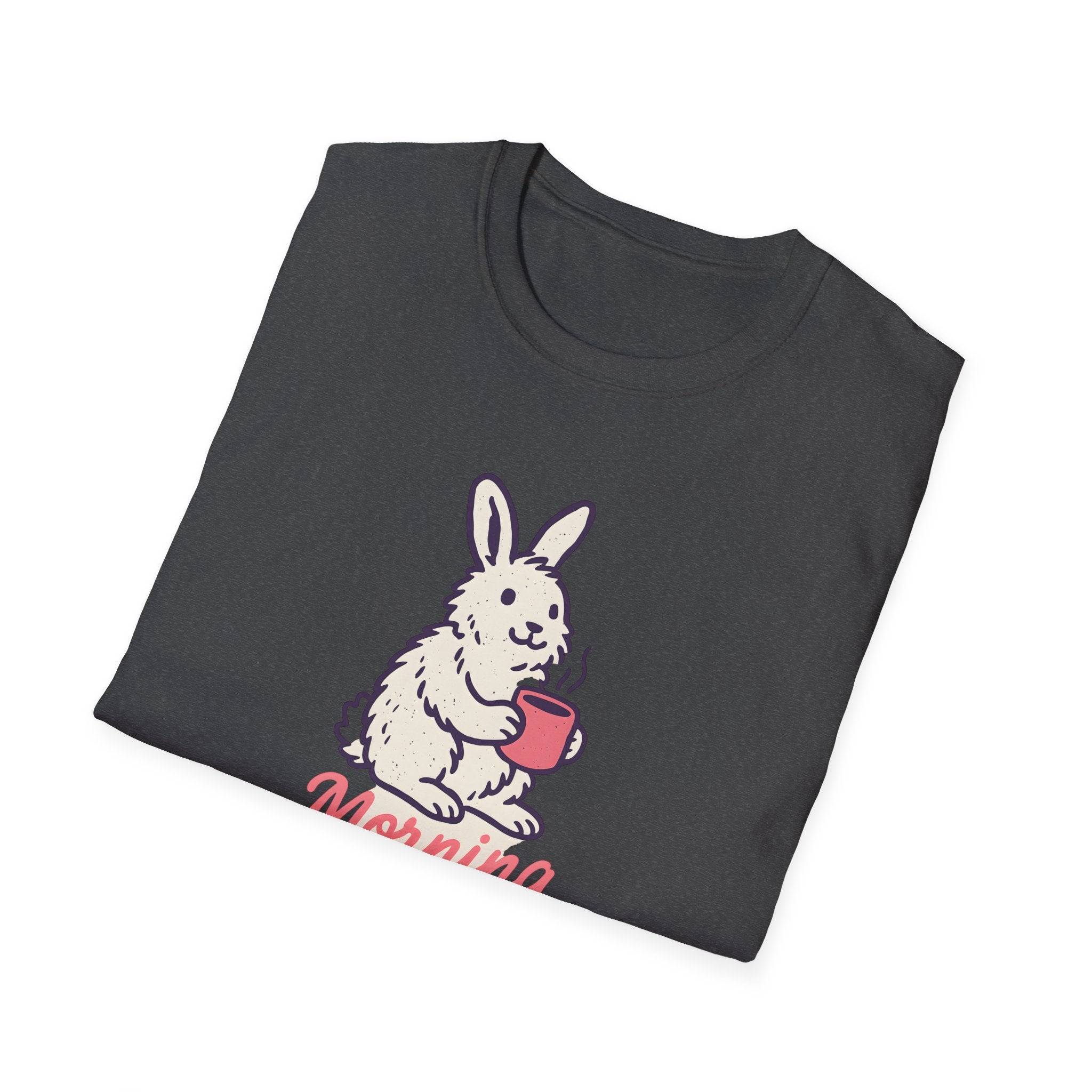 Bunny Sipping Morning Coffee T-Shirt