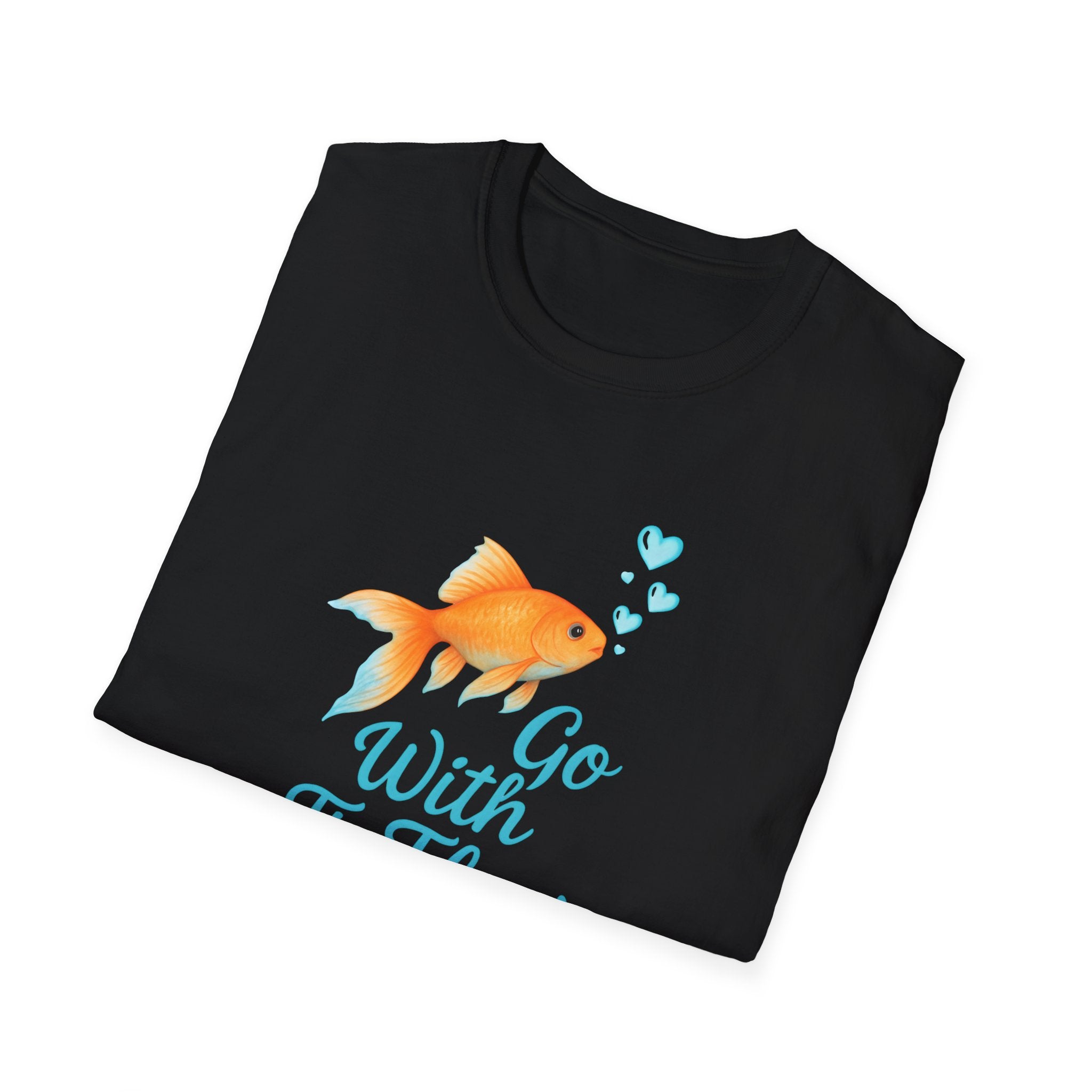 Go With The Flow Goldfish T-Shirt