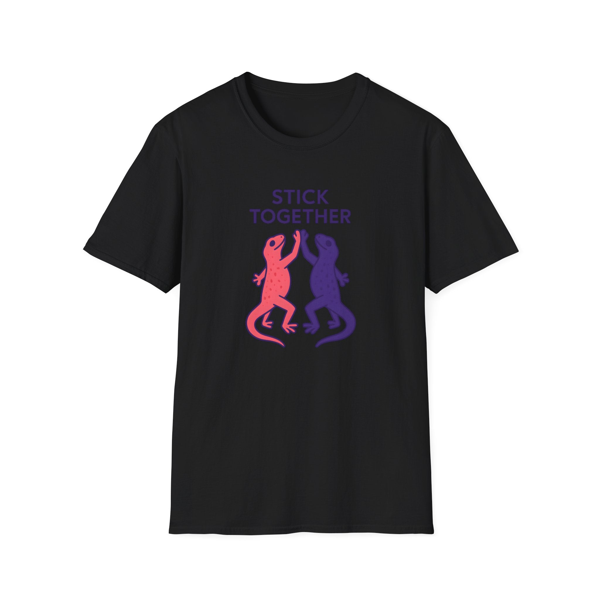 Stick Together Lizard T-Shirt — Cute Matching Gecko Tee