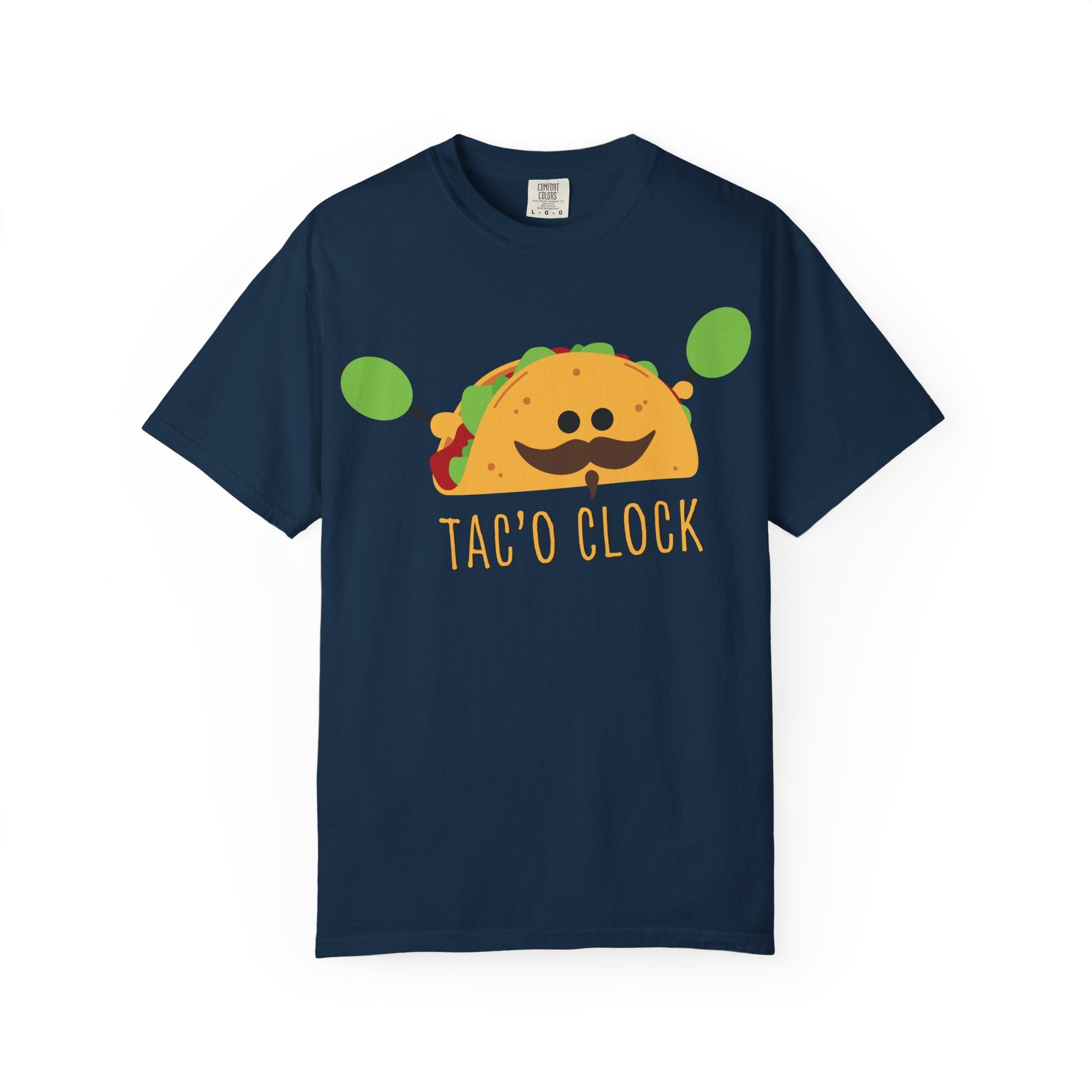 Taco O'Clock T-Shirt — Cute Taco Graphic Tee for Taco Lovers