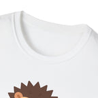 Hedgehog "Needle Little Love" T-Shirt — Cute Animal Graphic Tee
