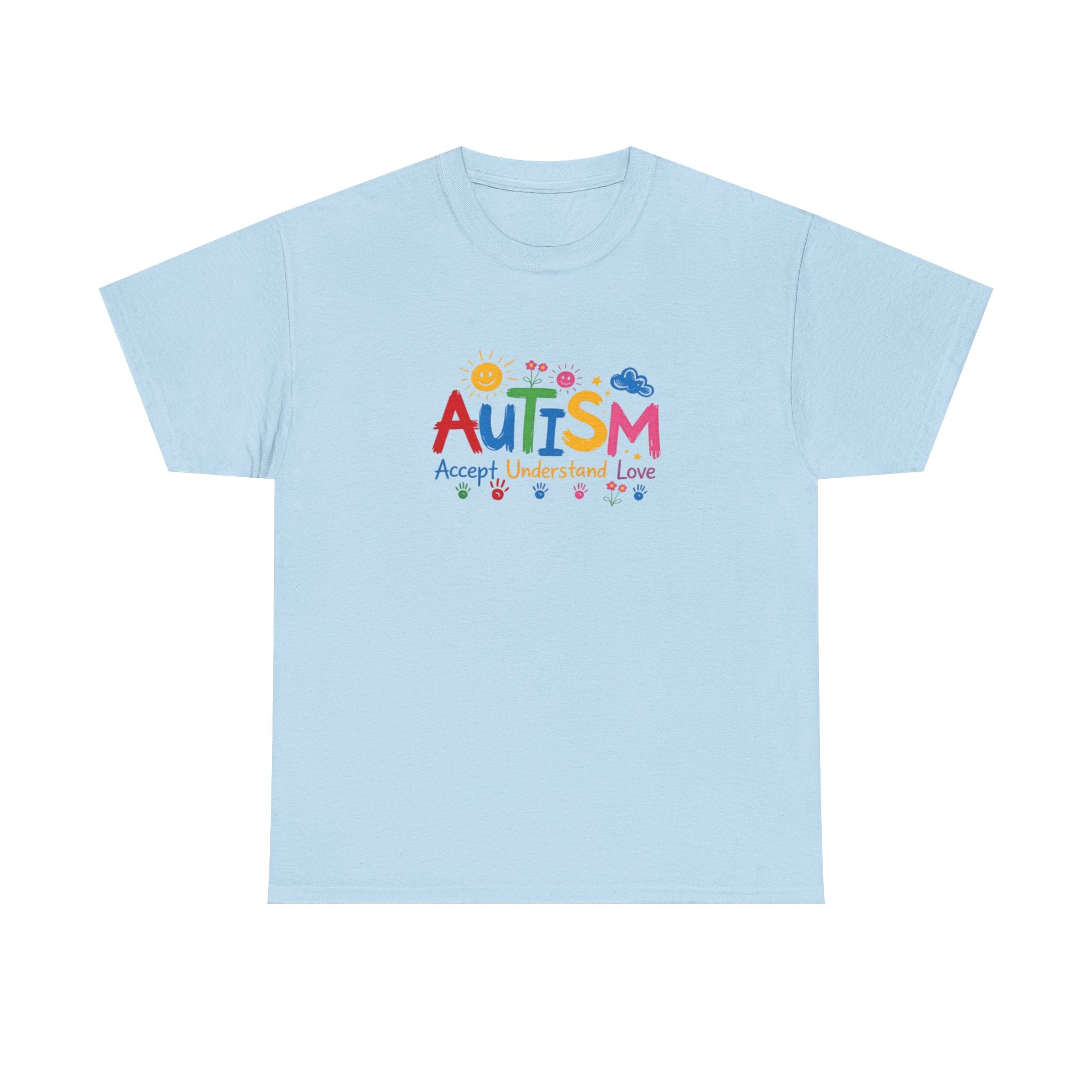 Autism Awareness T-Shirt - "Autism Accept Understand Love"