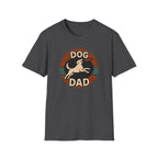 Dog Dad T-Shirt – Retro Running Dog Graphic, Funny Father’s Day Gift for Pet Owners