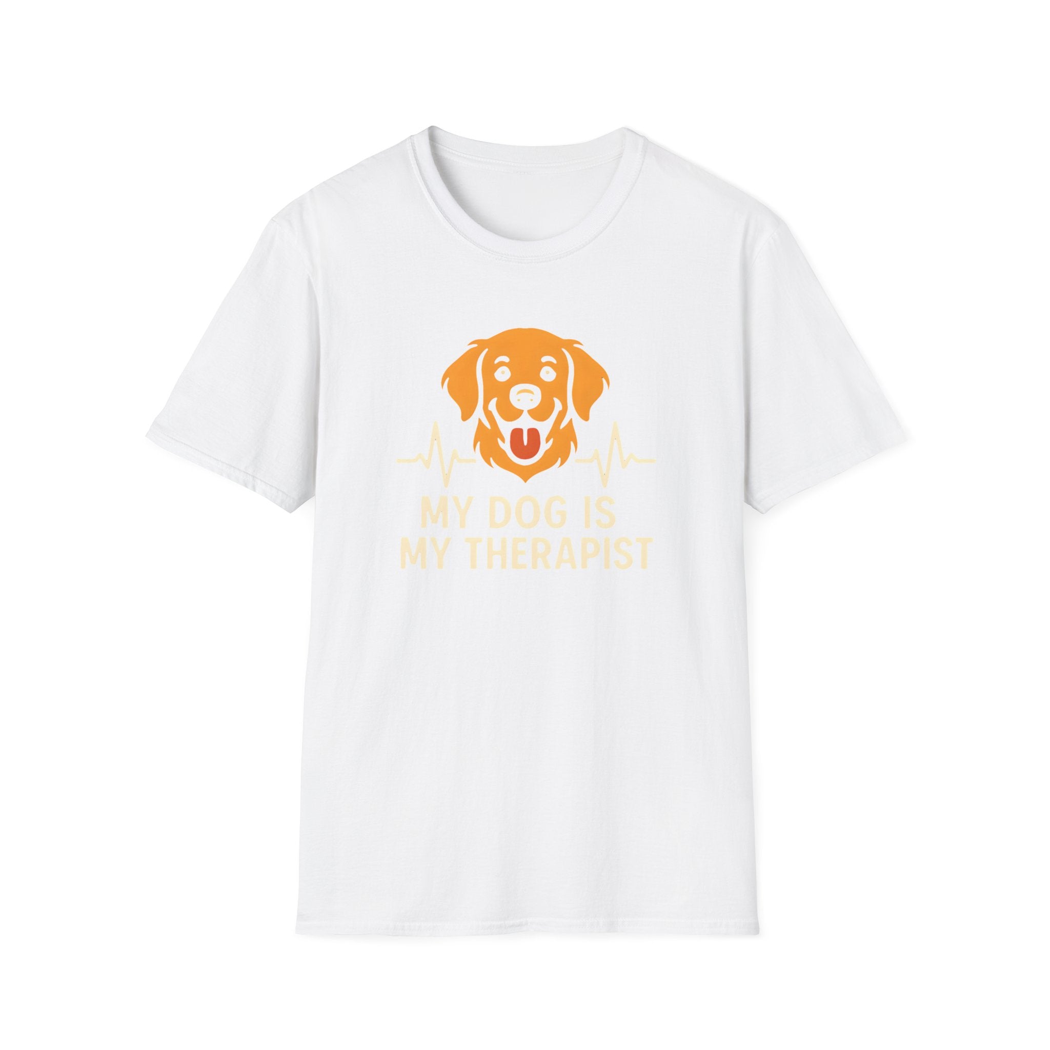 Dog Therapist T-Shirt — "My Dog Is My Therapist" Pet Lover Tee