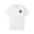 Sunset Sand T-Shirt — Palm Tree Beach Graphic Tee
