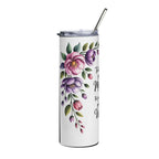 Mother You Are the World 20oz Stainless Tumbler – Floral Mother’s Day Gift