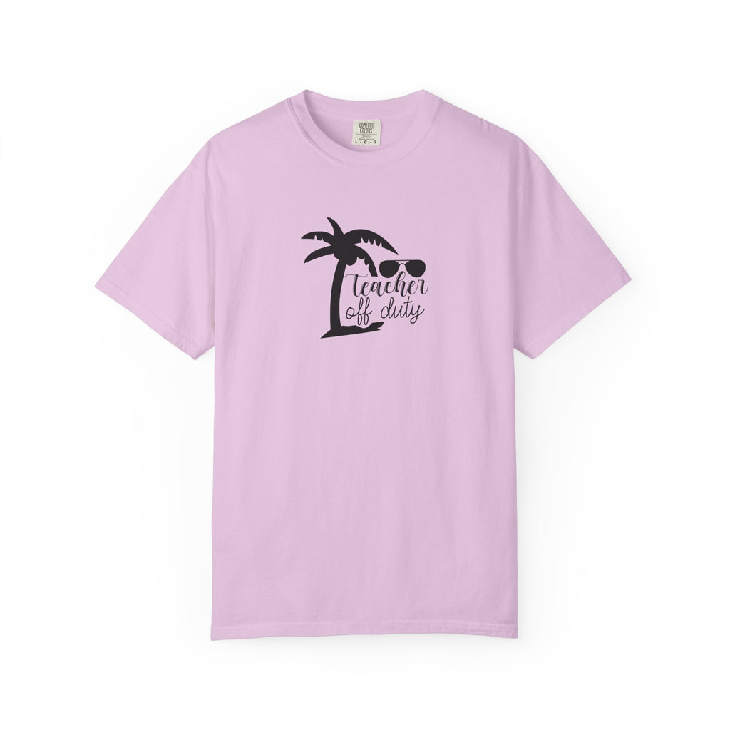 Teacher Off Duty Beach Tee