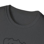 Dog Outline T-Shirt - Cute Happy Puppy Graphic Tee