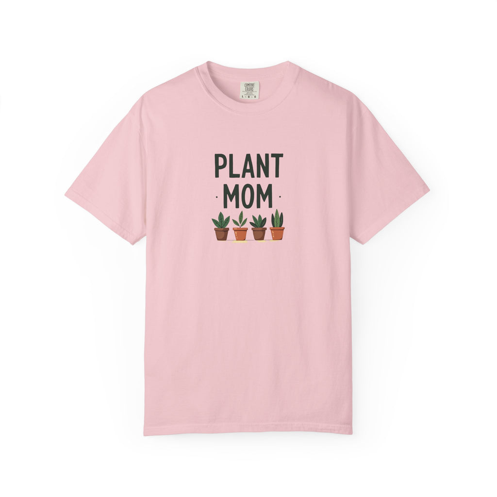 Plant Mom T-Shirt — Cute Potted Plants Graphic Tee for Plant Lovers