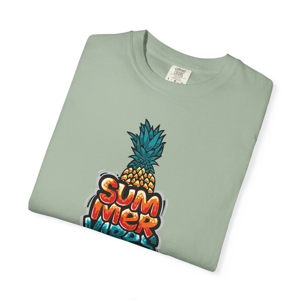 "Summer Vibes" Pineapple Graphic Tee