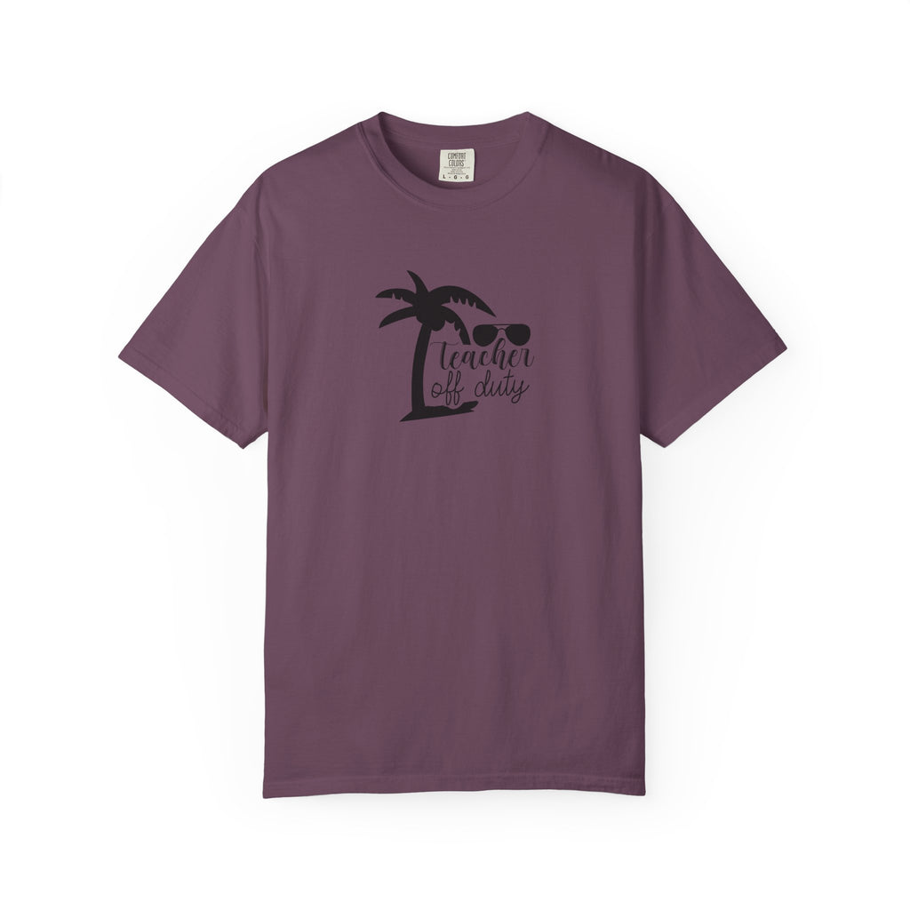 Teacher Off Duty Beach Tee