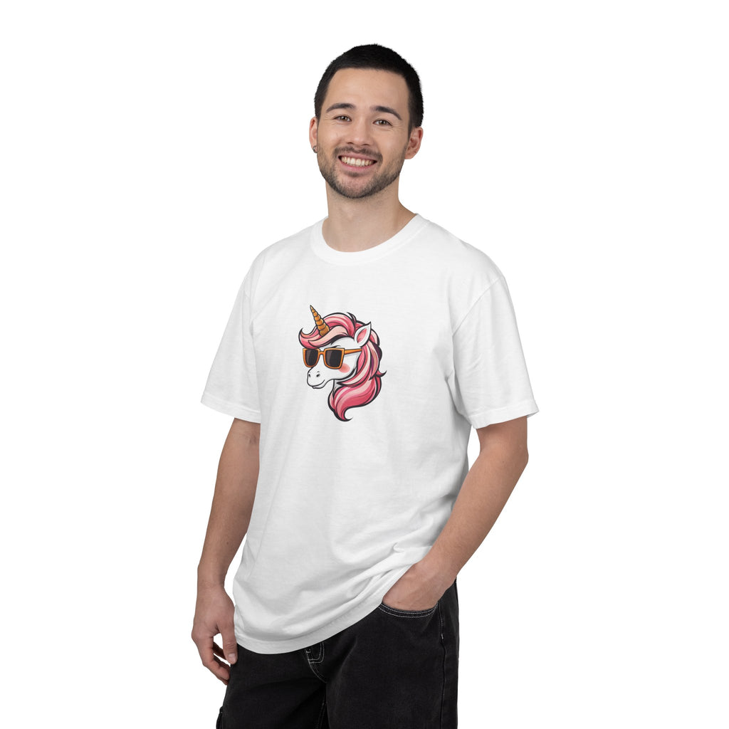 Cool Unicorn T-Shirt — Sunglasses Pink Unicorn Graphic Tee