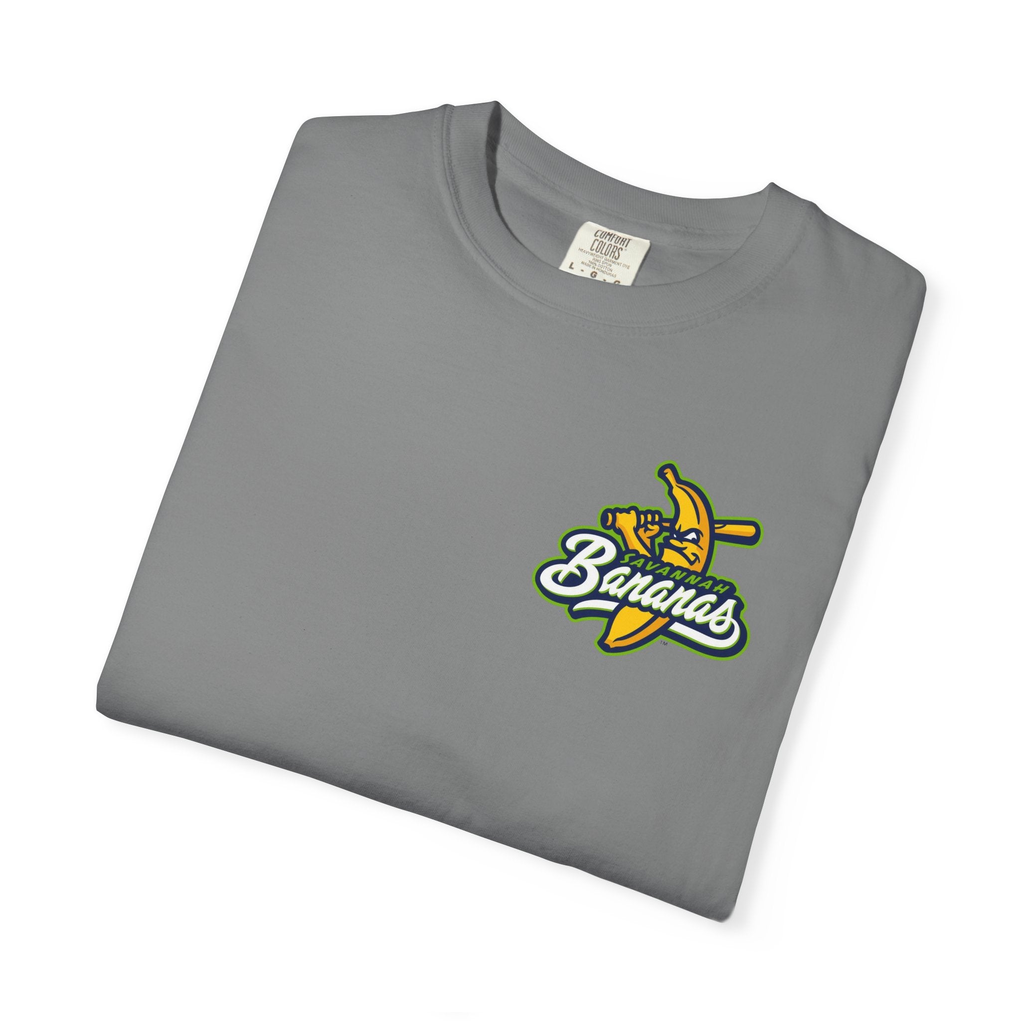 Savannah Bananas Baseball T-Shirt — Retro Banana Mascot Tee
