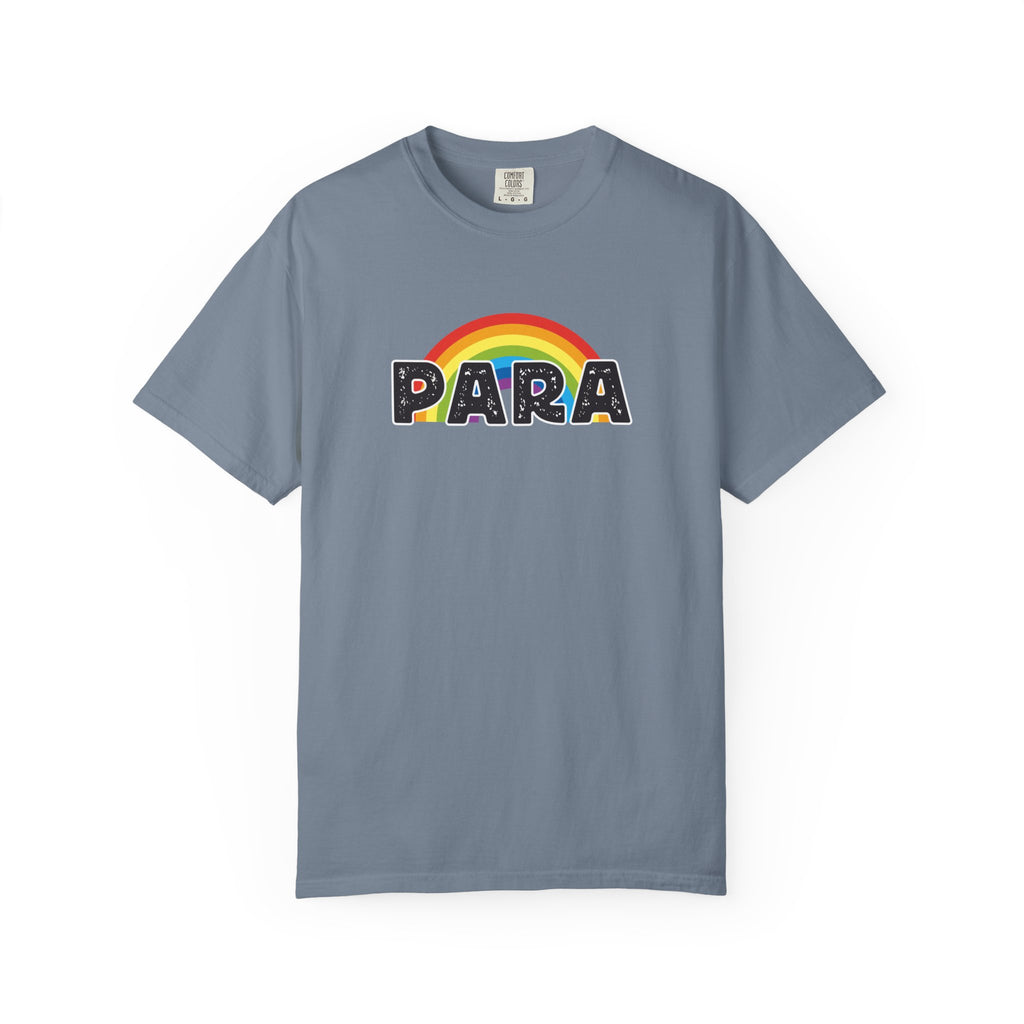 PARA Rainbow Graphic T-Shirt – Colorful Pride-Inspired Lettering