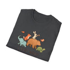 I Just Want All The Animals T-Shirt — Cute Animal Stack Tee for Animal Lovers
