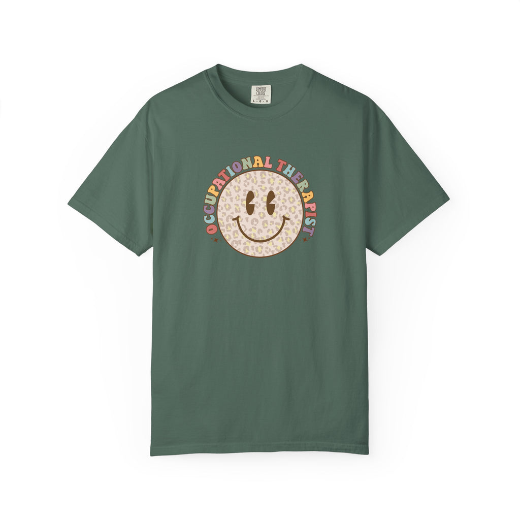 Smiley Occupational Therapist Graphic T-Shirt