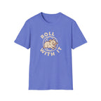 T-Shirt — "Roll With It" Cute Hamster Graphic Tee