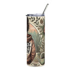 Crazy Plant Lady 20oz Stainless Steel Tumbler — Floral Succulent Travel Mug