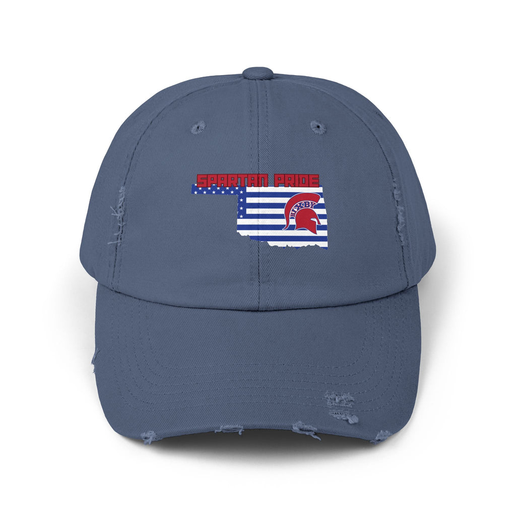 Bixby Spartan Pride Distressed Cap