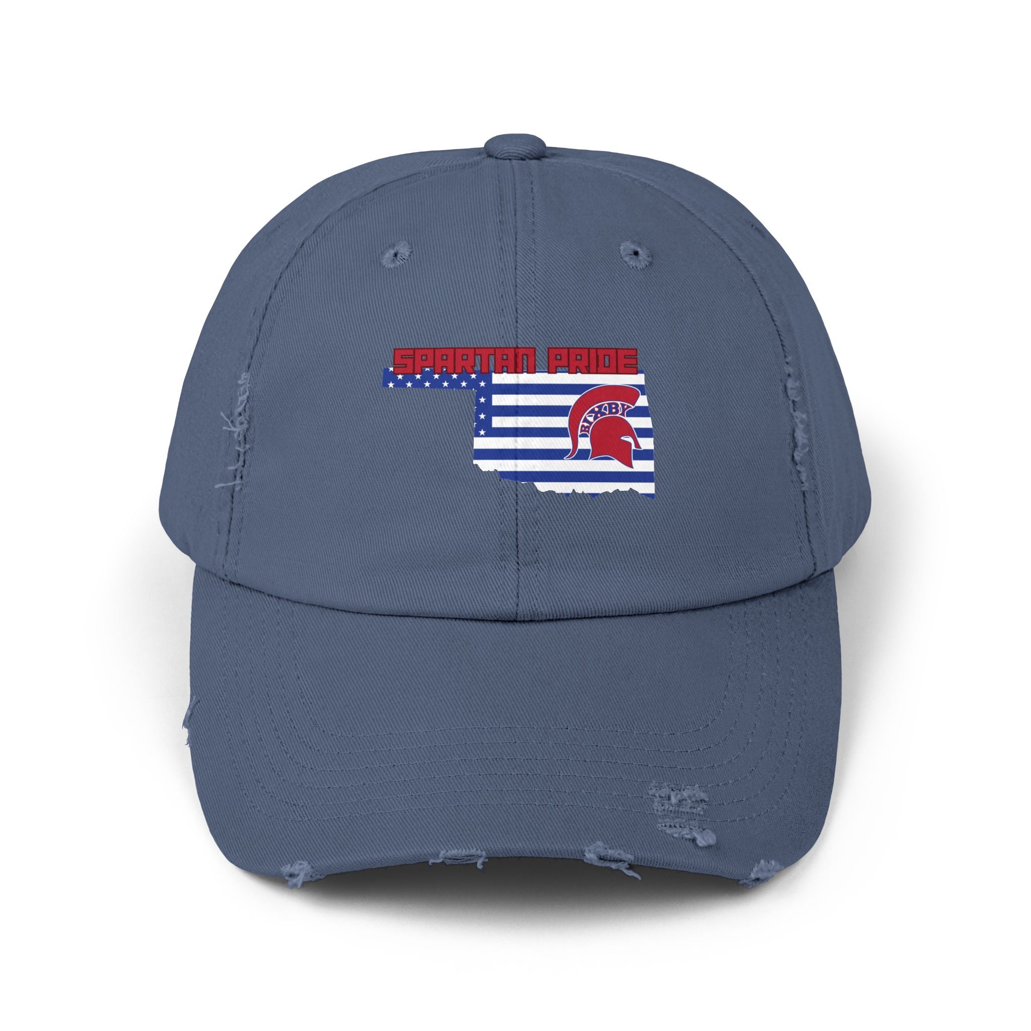 Bixby Spartan Pride Distressed Cap