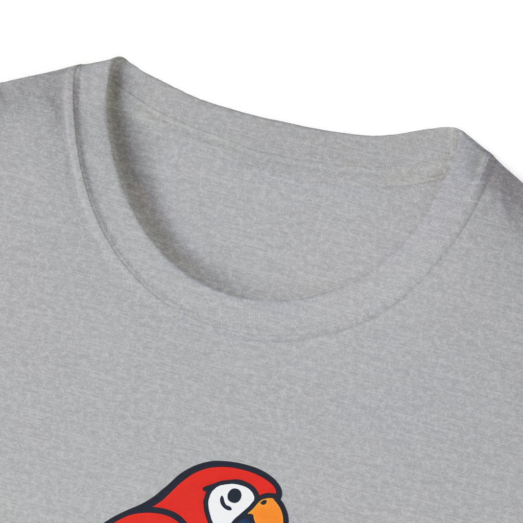 Parrot Lover T-Shirt — "My Heart Belongs to My Parrot" Graphic Tee