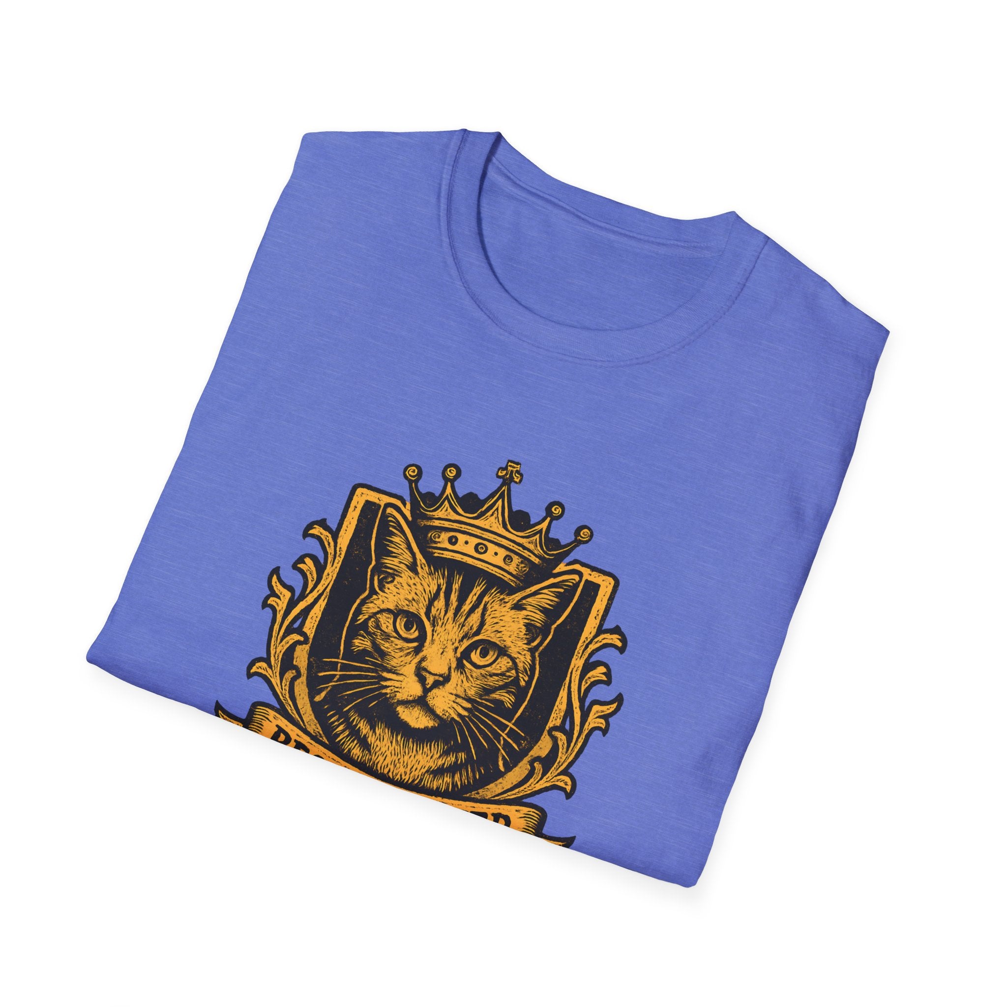Cat Crest T-Shirt — "Best Cat Ever" Vintage Royal Cat Tee