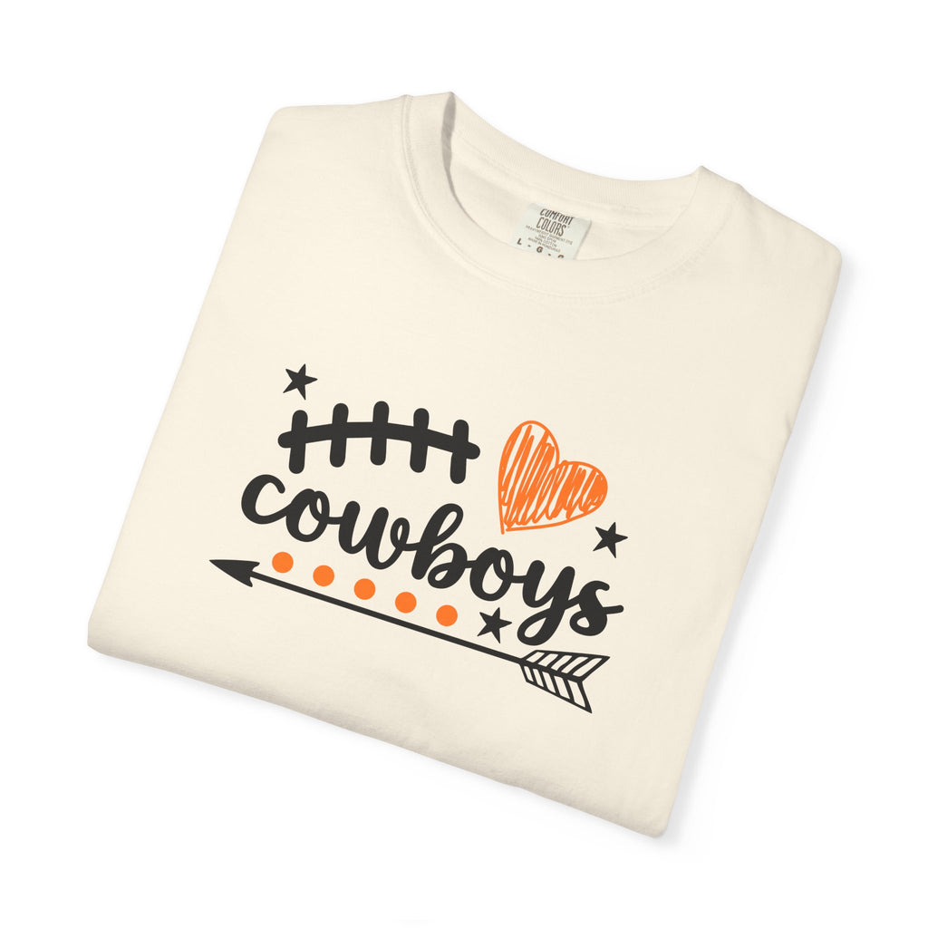 Cowboys Heart Football T-Shirt