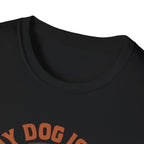 Dog Lover T‑Shirt — "My Dog Is My Best Friend" Paw Print Tee