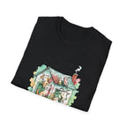 Dog House Watercolor T-Shirt — "My House is a Zoo" Cute Pet Lover Tee