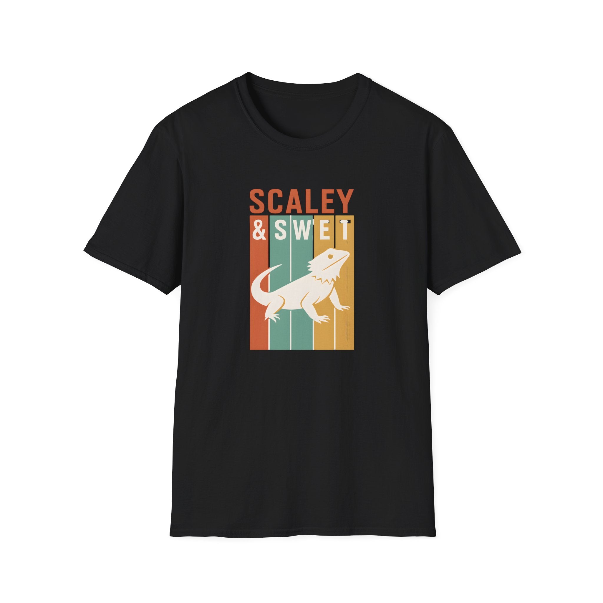 Scaley & Sweet Bearded Dragon T-Shirt — Retro Reptile Lover Tee