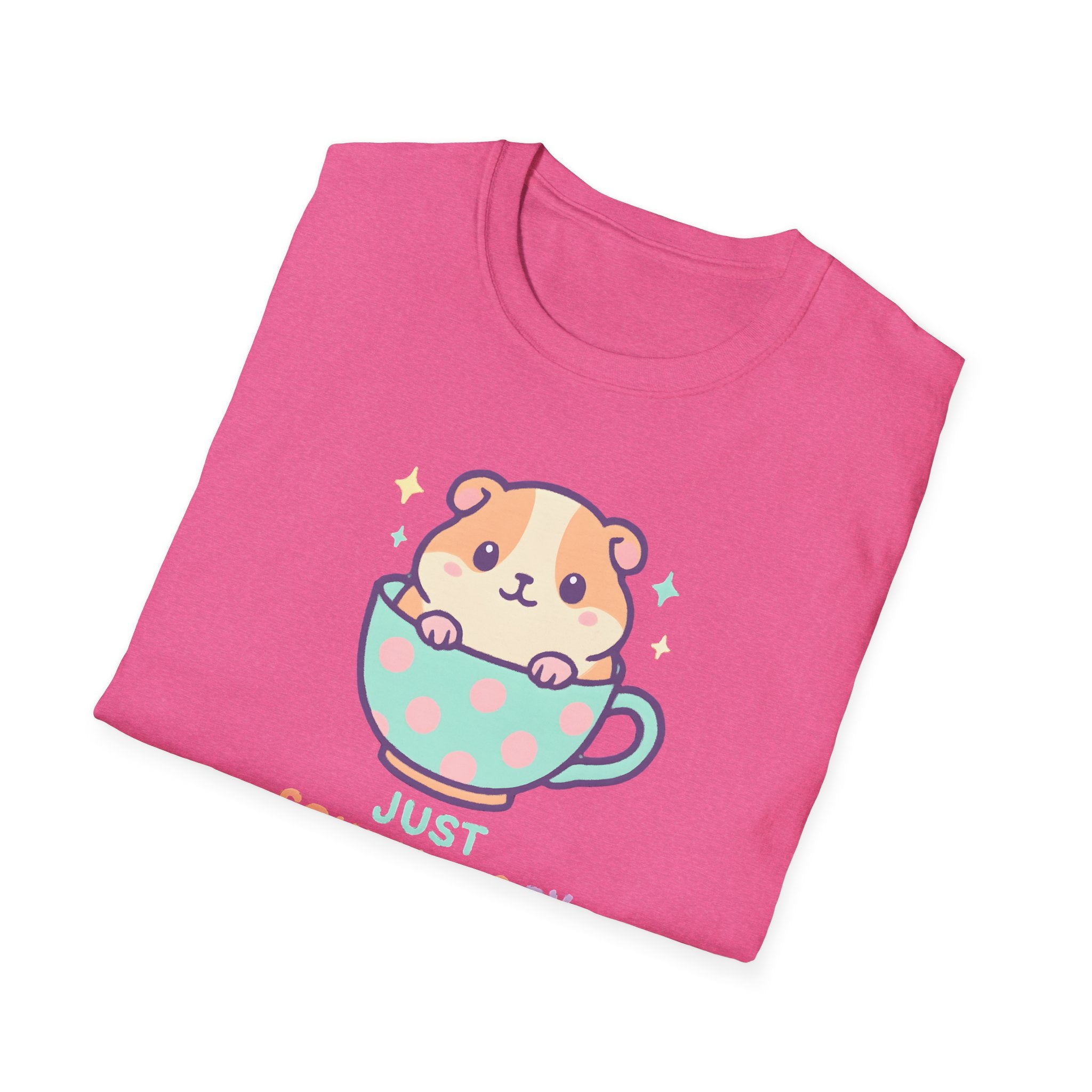 Cute Hamster Tee — "Just Squeaking By" Graphic T-Shirt