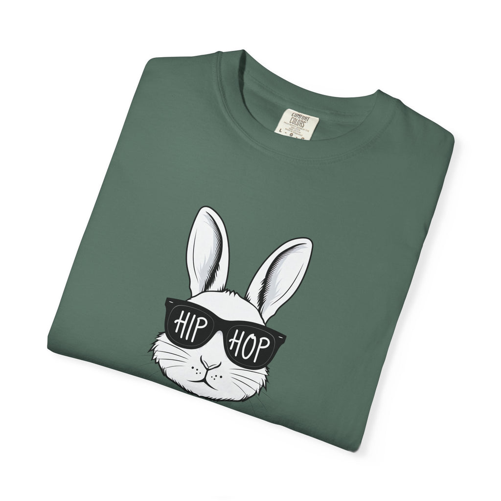 Hip Hop Bunny T-Shirt — Cute Rabbit with Sunglasses Graphic Tee