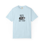 'Nope Not Today' Sleeping Cat Graphic Tee