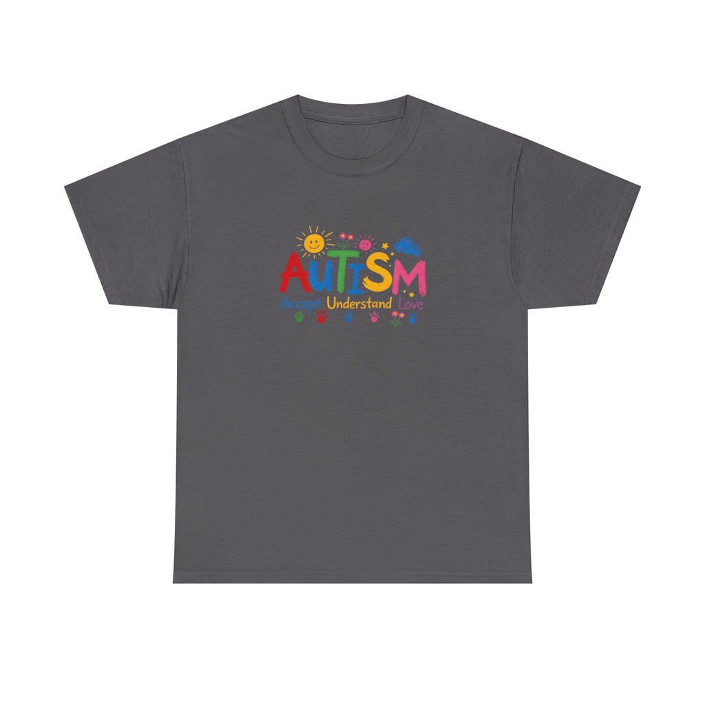 Autism Awareness T-Shirt - "Autism Accept Understand Love"