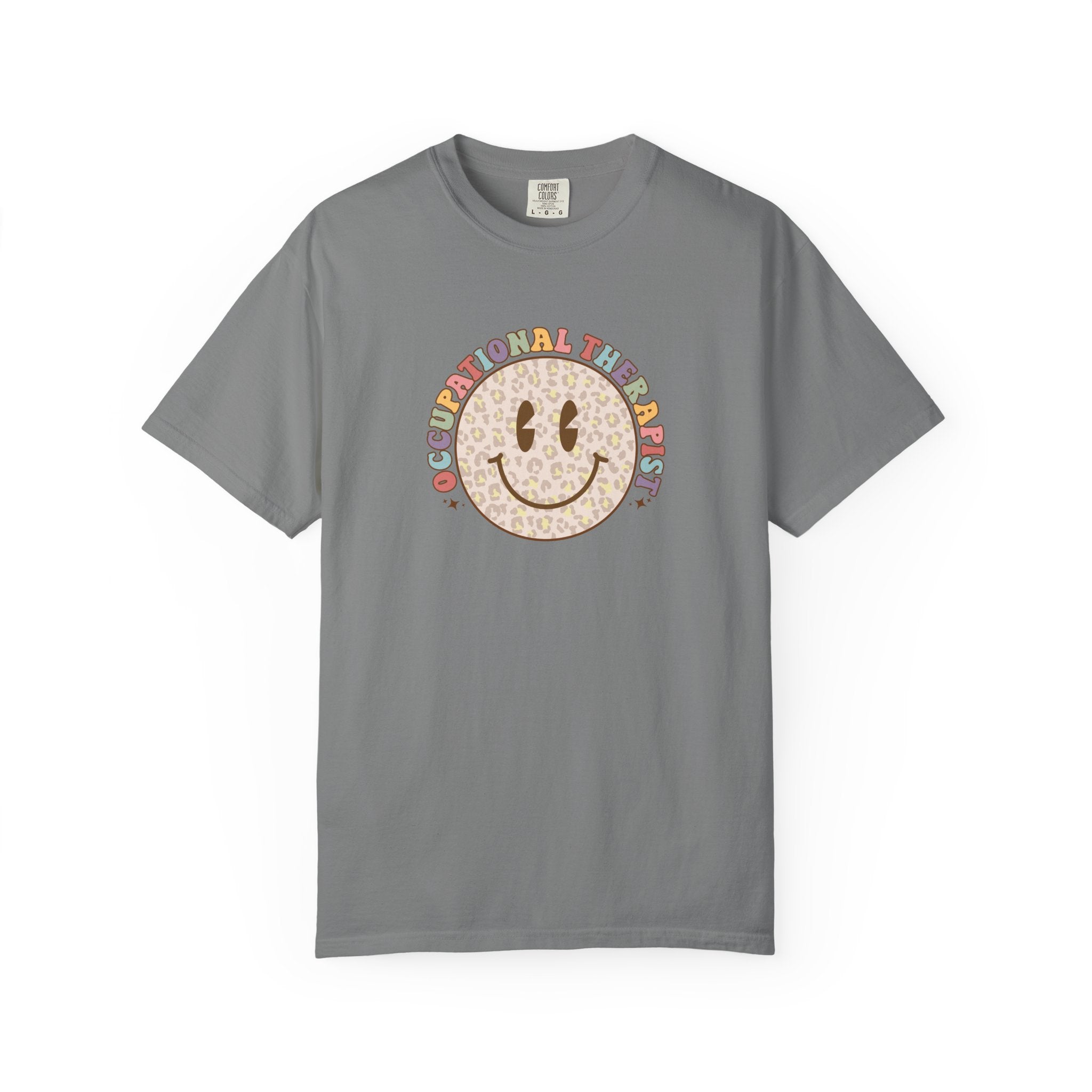 Smiley Occupational Therapist Graphic T-Shirt