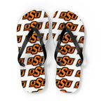 OSU Pattern Flip Flops – Oklahoma State Logo Beach Sandals