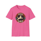 Dog Dad T-Shirt – Retro Running Dog Graphic, Funny Father’s Day Gift for Pet Owners