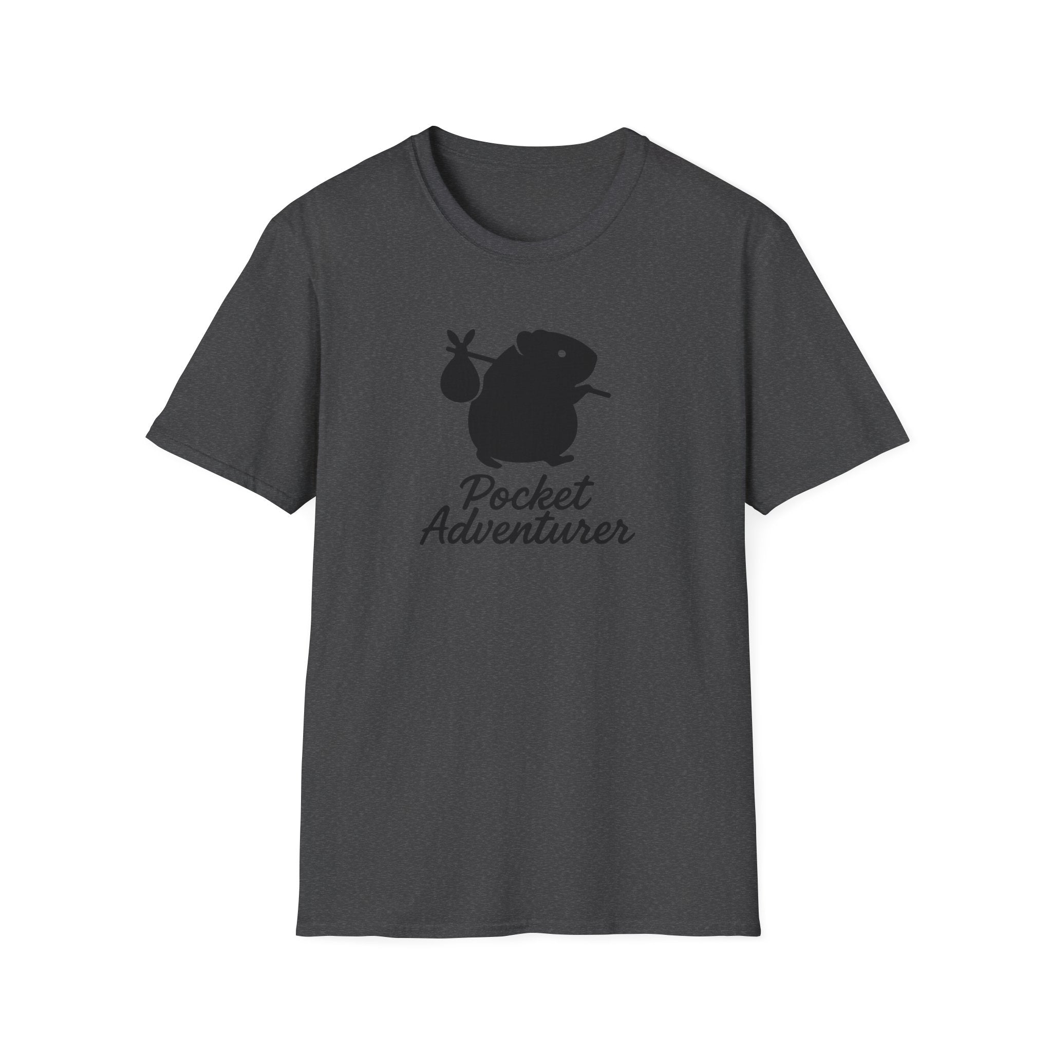Pocket Adventurer T-Shirt — Cute Hiking Mouse Graphic Tee
