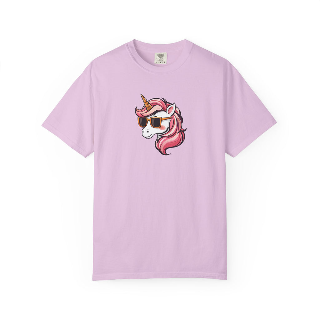 Cool Unicorn T-Shirt — Sunglasses Pink Unicorn Graphic Tee