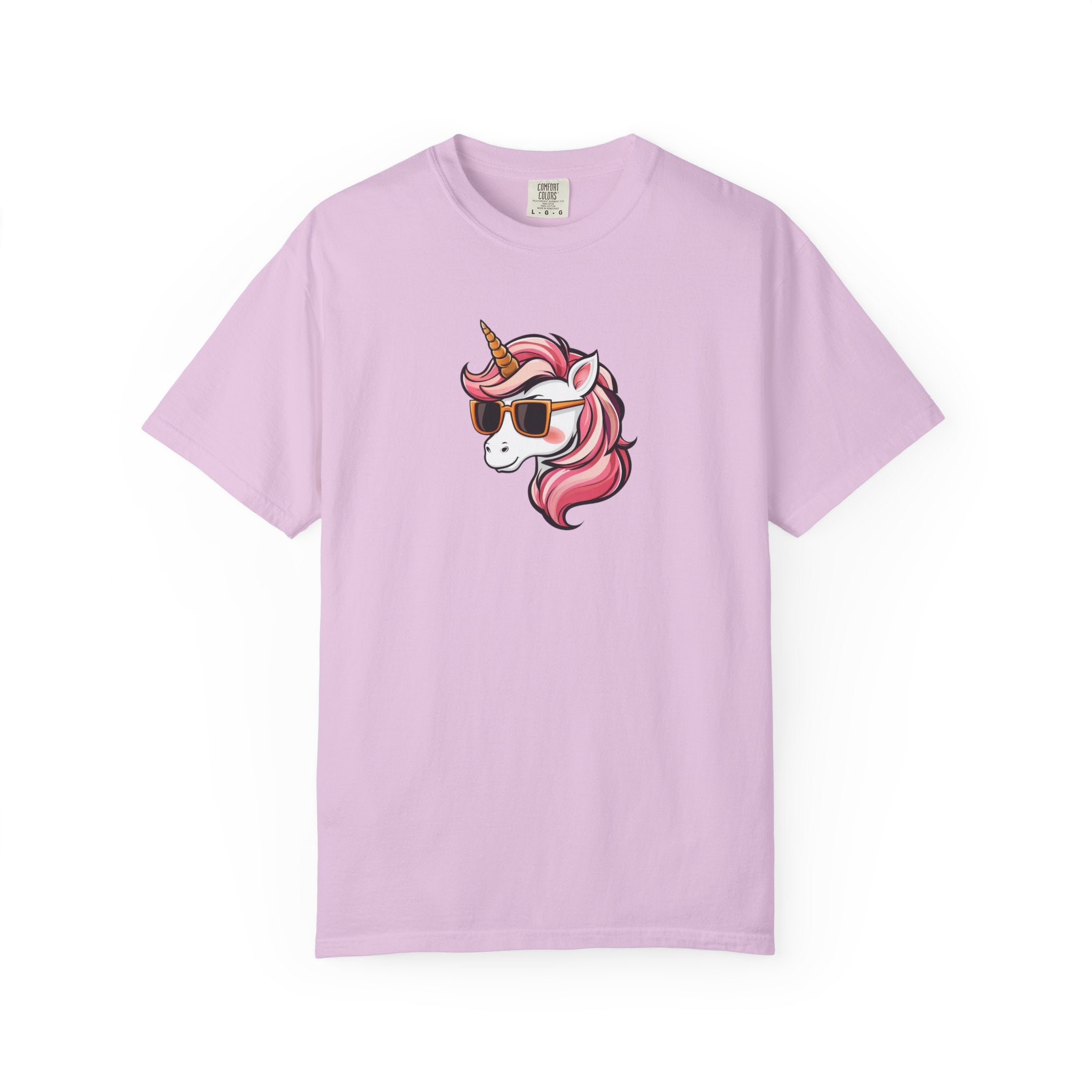 Cool Unicorn T-Shirt — Sunglasses Pink Unicorn Graphic Tee