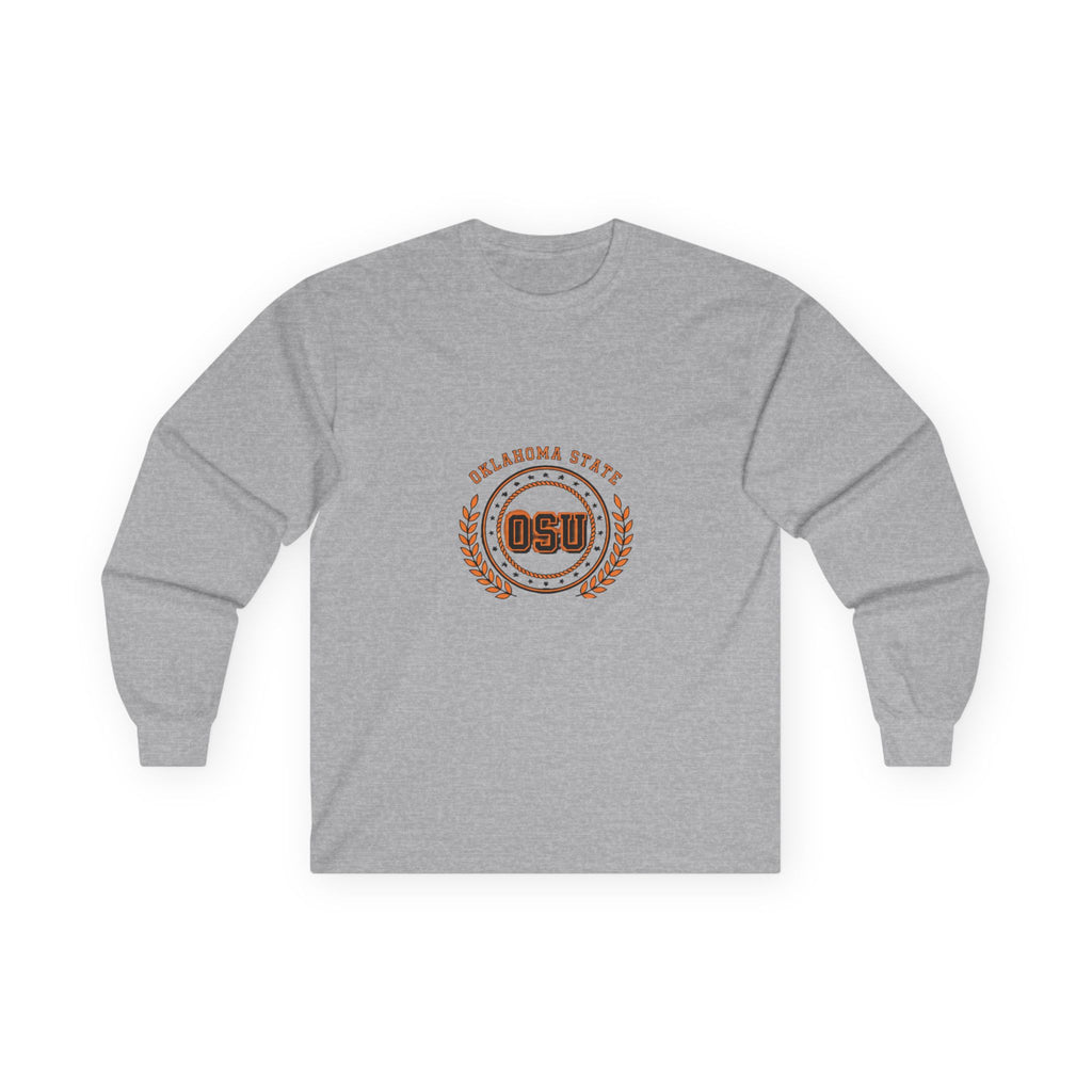 Oklahoma State OSU Laurel Crest Long Sleeve Tee